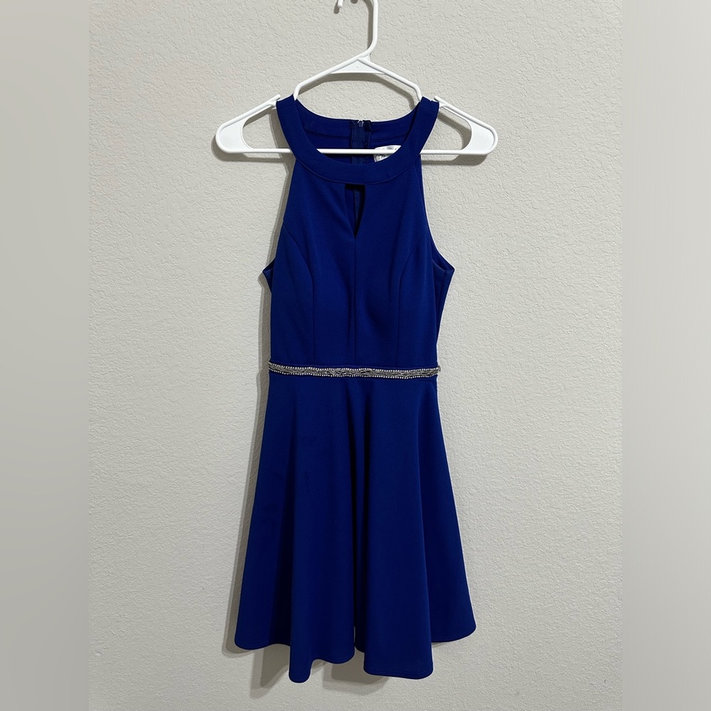 Honey and Rosie blue party dress size S